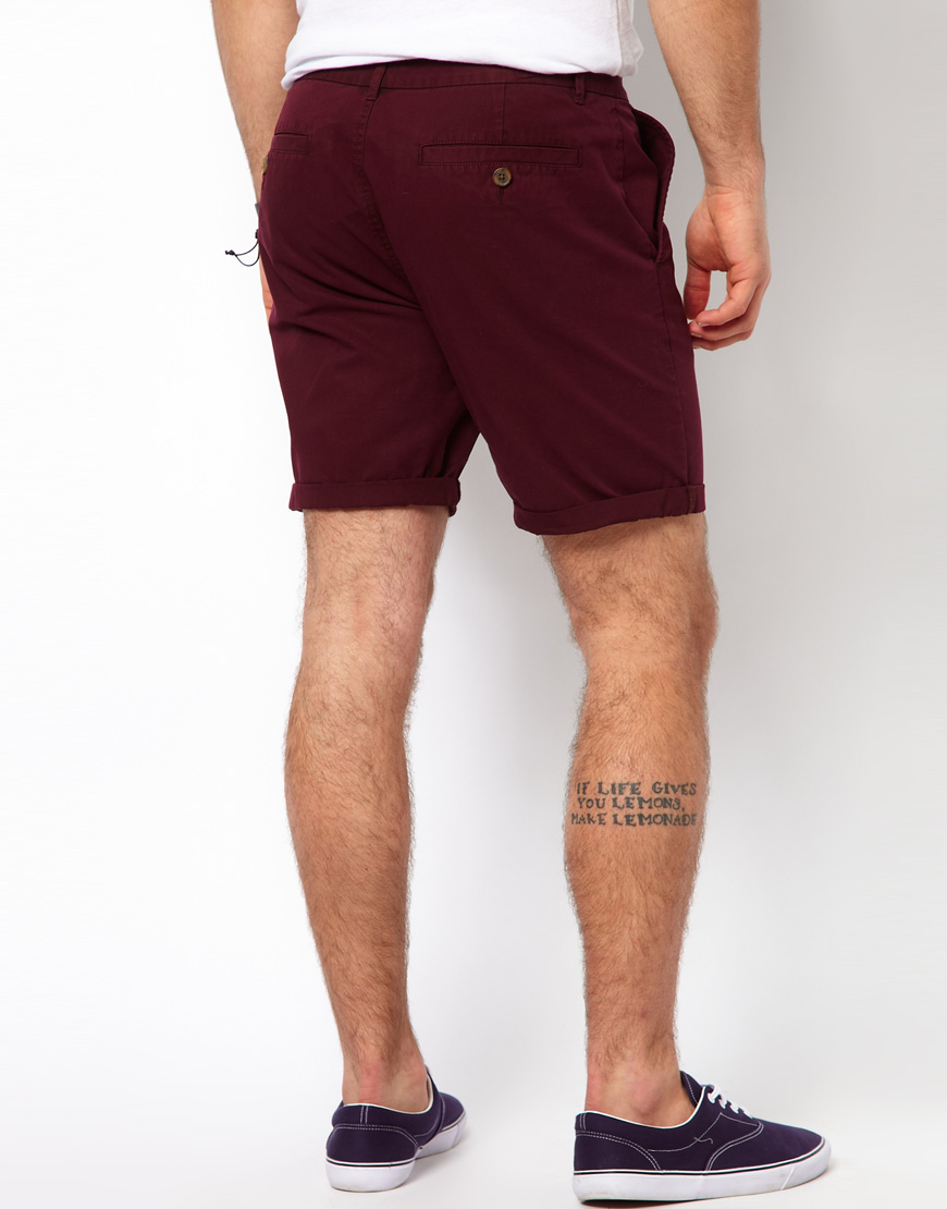 Chino Shorts In Mid Length